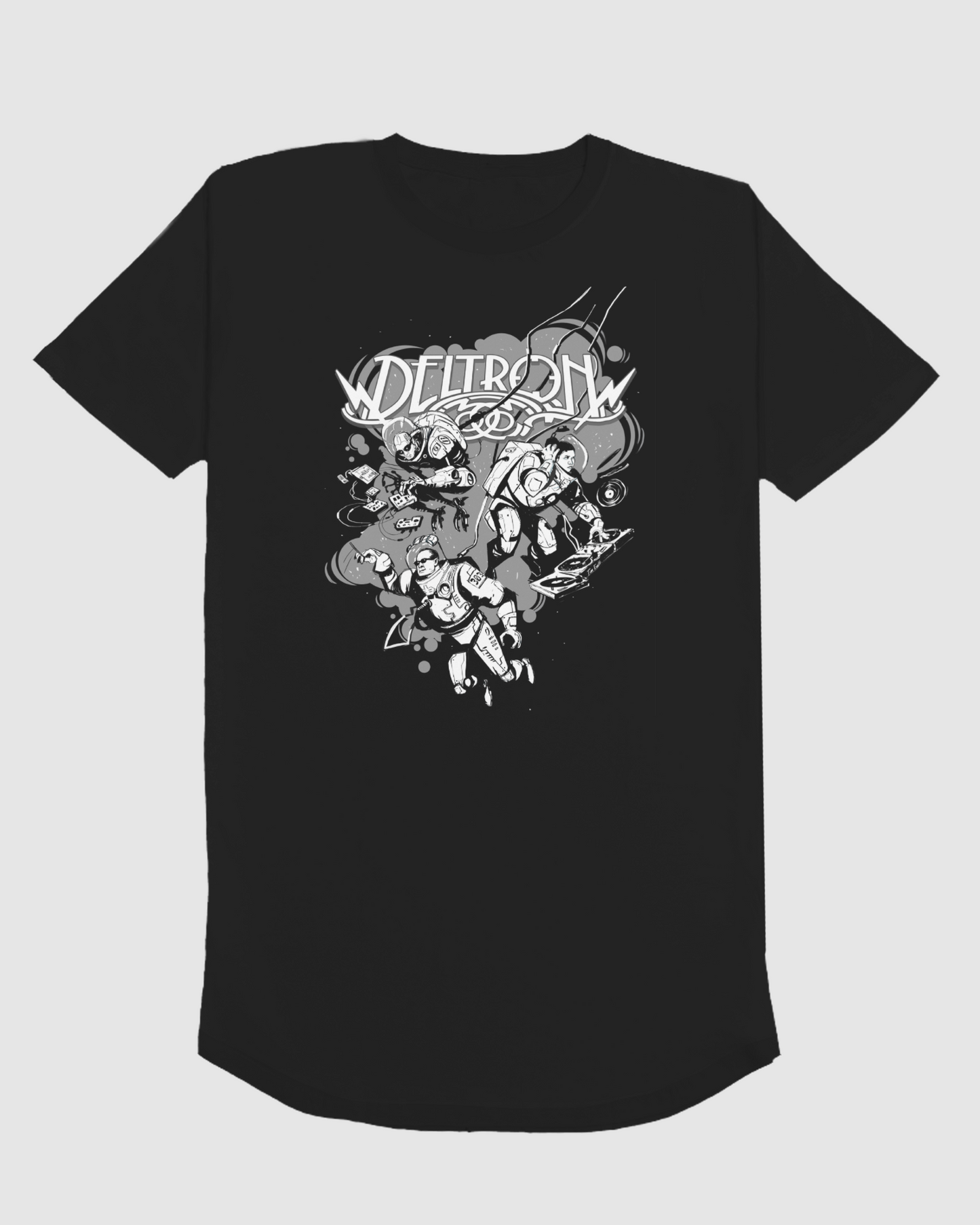 Deltron Men's Shirt, Black