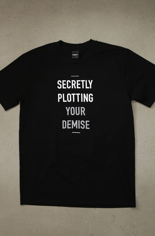 Deltron x Adapt  - Demise Men's Shirt, Black